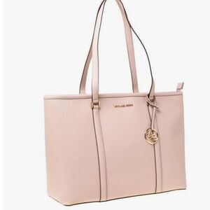 Michael Kors Ballet Pink Sady Saffiano Leather Tote